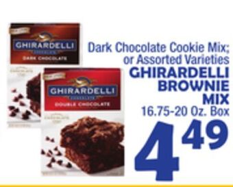 Bravo Supermarkets Ghirardelli brownie mix offer