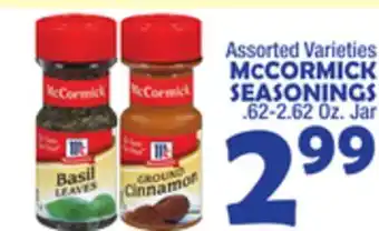 Bravo Supermarkets Mccormick seasonings offer
