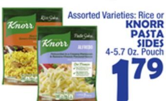 Bravo Supermarkets Knorr pasta sides offer
