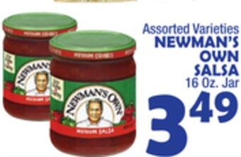 Bravo Supermarkets Newman's own salsa offer