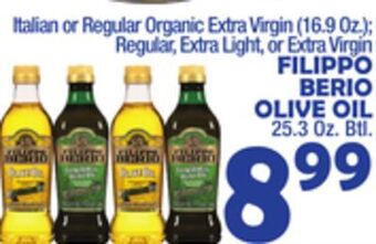 Bravo Supermarkets Filippo berio olive oil 25.3 oz. btl. offer