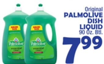 Bravo Supermarkets Palmolive dish liquid offer