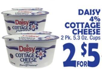 Bravo Supermarkets Daisy 4% cottage cheese offer