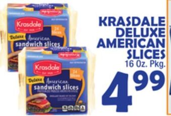 Bravo Supermarkets Krasdale deluxe american slices offer