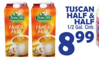 Bravo Supermarkets Tuscan half & half offer