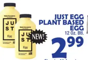 Bravo Supermarkets Just egg plant based egg offer