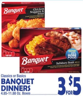 Bravo Supermarkets Banquet dinners offer