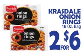 Bravo Supermarkets Krasdale onion rings offer