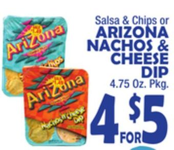 Bravo Supermarkets Arizona nachos & cheese dip offer
