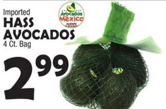 Bravo Supermarkets Hass avocados offer