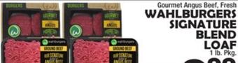 Bravo Supermarkets Wahlburgers signature blend offer