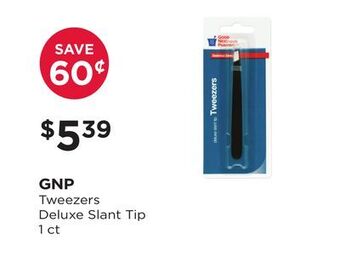 Good Neighbor Pharmacy Gnp tweezers deluxe slant tip offer