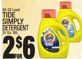 C Town Tide simply detergent offer