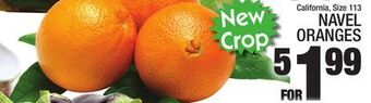 C Town Navel oranges offer