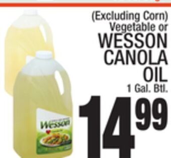 C Town Wesson canola oil offer