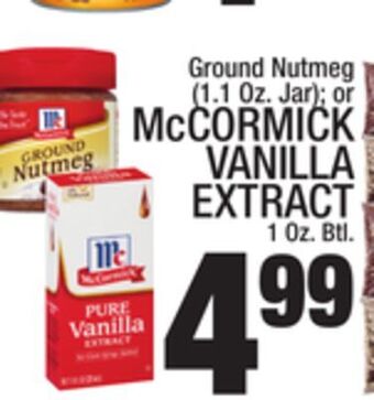 C Town Mccormick vanilla extract 1 oz. btl offer