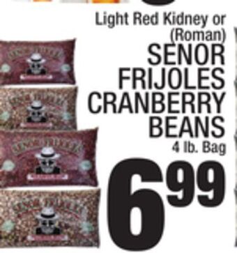 C Town Senor frijoles cranberry beans offer