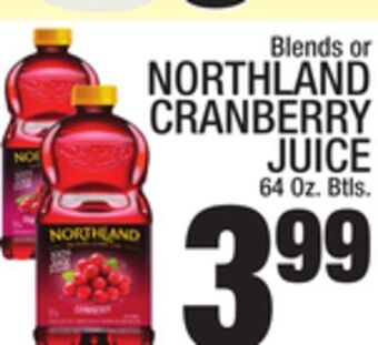C Town Northland cranberry juice offer