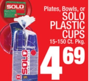 C Town Solo plastic cups offer