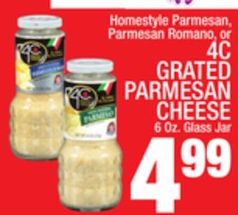 C Town 4c grated parmesan cheese offer