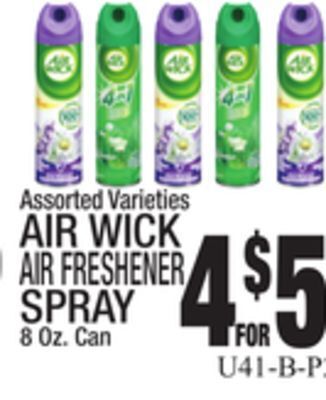 C Town Air wick air freshener spray offer