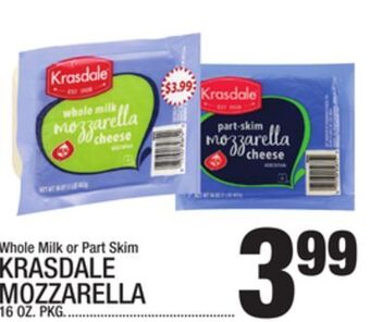 C Town Krasdale mozzarella offer