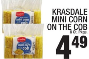 C Town Krasdale mini corn on the cob offer