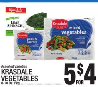 C Town Krasdale vegetables offer