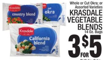 C Town Krasdale vegetable blends offer
