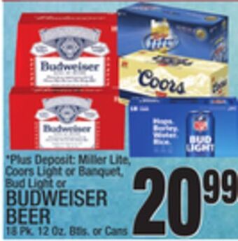 C Town Budweiser beer offer