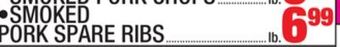 C Town Smoked pork spare ribs offer