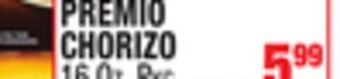 C Town Premio chorizo offer