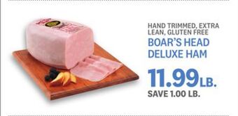 Kings Food Markets Boar's head deluxe ham offer