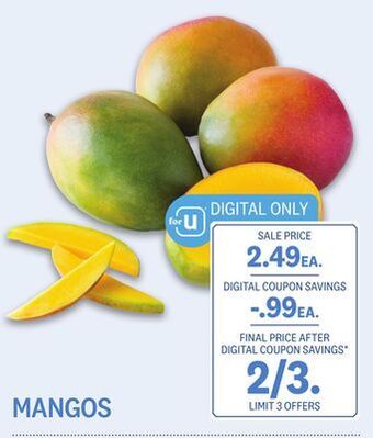 Kings Food Markets Mangos offer