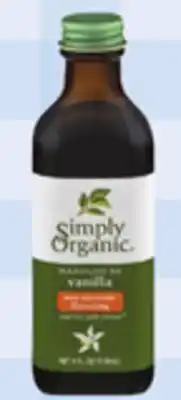 Kings Food Markets Simply organic vanilla offer