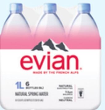 Kings Food Markets Evian spring water offer
