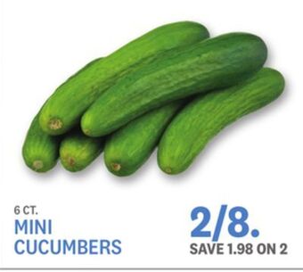 Kings Food Markets Mini cucumbers offer