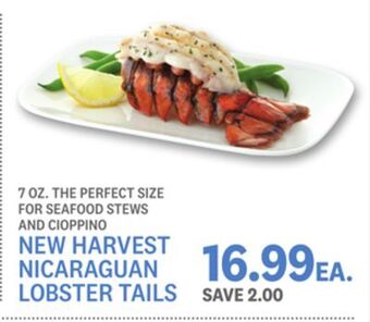 Kings Food Markets New harvest nicaraguan lobster tails offer