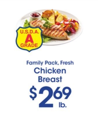 Price Rite Chicken breast offer