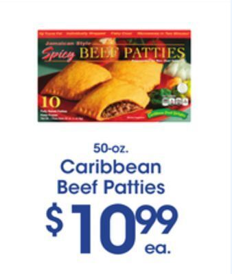 Price Rite Caribbean beef patties offer