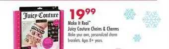 Boscov's Make it real™ juicy couture chains & charms offer