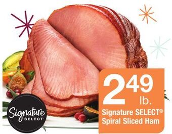 ACME Signature select® spiral sliced ham offer