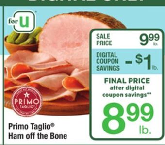 ACME Primo taglio® ham off the bone offer