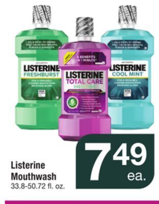 ACME Listerine mouthwash offer