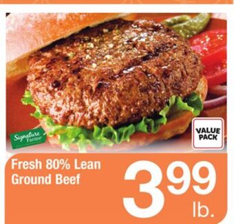 ACME Fresh 80% lean ground beef offer