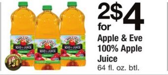 ACME Apple & eve 100% apple juice offer