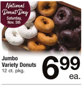 ACME Jumbo variety donuts offer