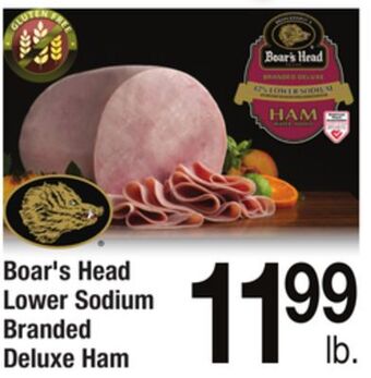 ACME Boar's head lower sodium branded deluxe ham offer