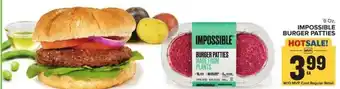 Food Lion Impossible Burger Patties 8 oz offer