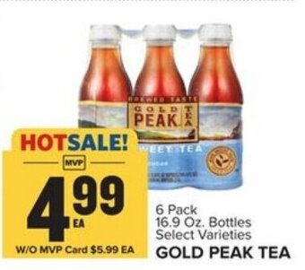 Food Lion Gold Peak Tea offer